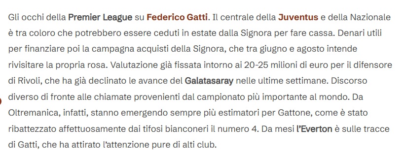 Federico Gatti’den Galatasaray’ın teklifine cevap! İşte transferdeki flaş gelişme