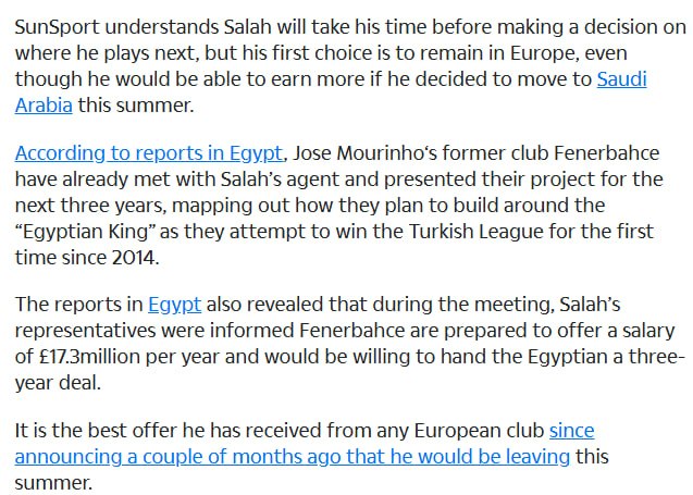 Fenerbahçe’den tarihi transfer hamlesi! Mohamed Salah iddiası gündeme bomba gibi düştü