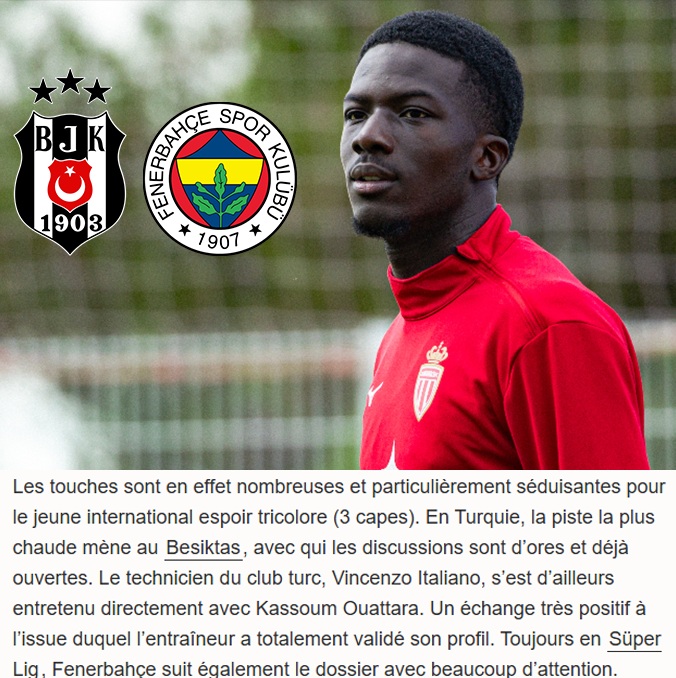 Kadıköy’den Beşiktaş’a transfer savaşı! İki dev aynı genç yıldızın peşinde!