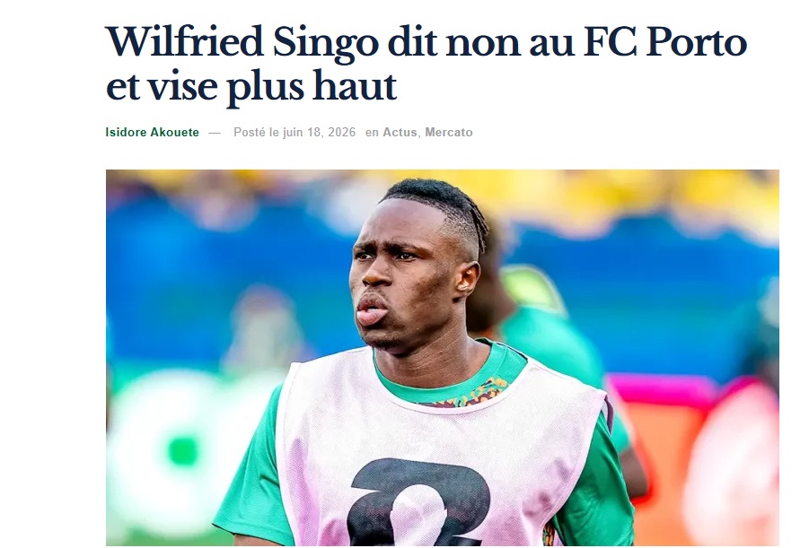 GALATASARAY HABERİ: Wilfried Singo’dan flaş transfer kararı! Porto’dan gelen teklif sonrası...