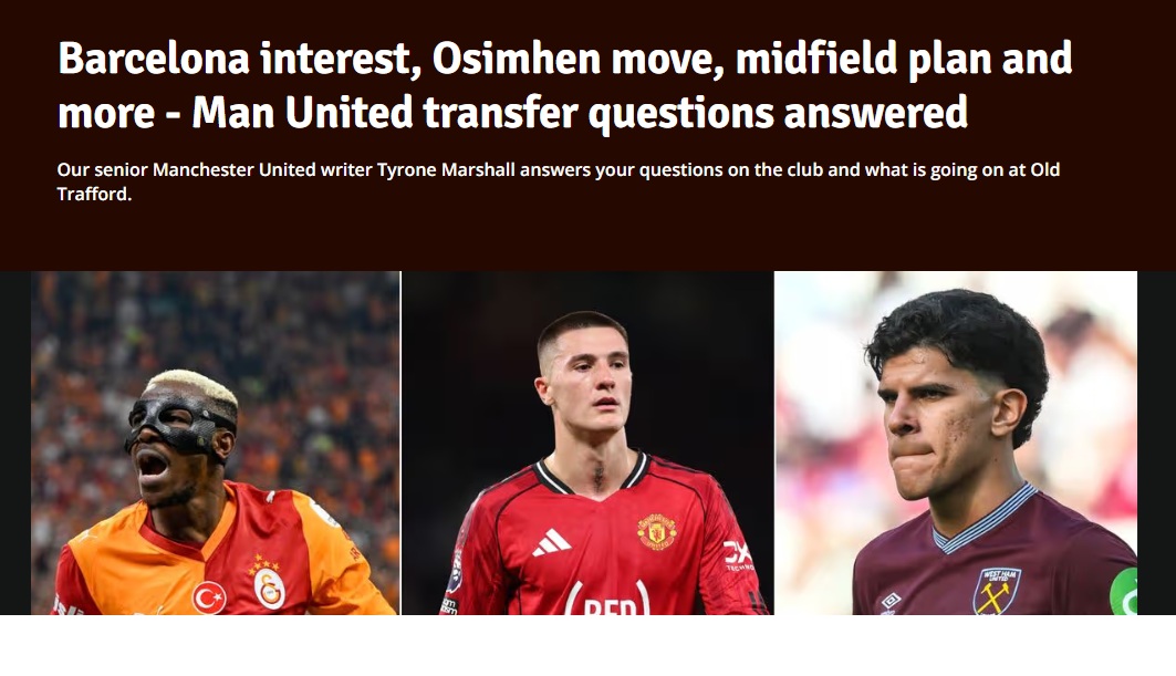 Osimhen transferinde Galatasaraylılara müjdeli haber! Manchester United talip olmuştu ancak...