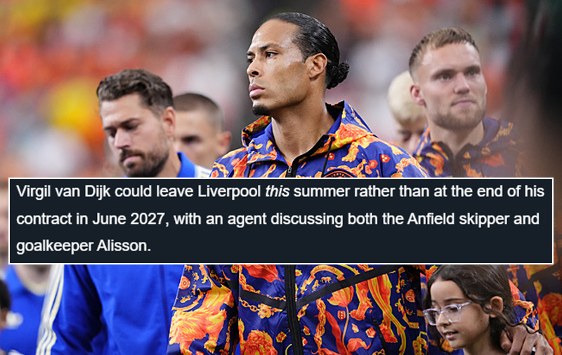 Galatasaray’a transferde Virgil van Dijk müjdesi! Yeni sözleşme...