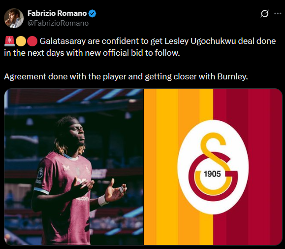 Galatasaray transferde Fransız yıldız ile anlaşma sağladı! İşte böyle duyurdular
