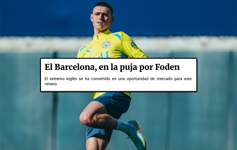 Galatasaray’da sıcak Phil Foden gelişmesi! Transferde devreye girdiler