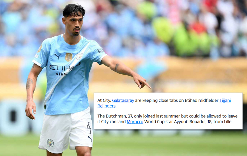 İngilizler transferde son durumu duyurdu! Galatasaray ve Tijjani Reijnders...