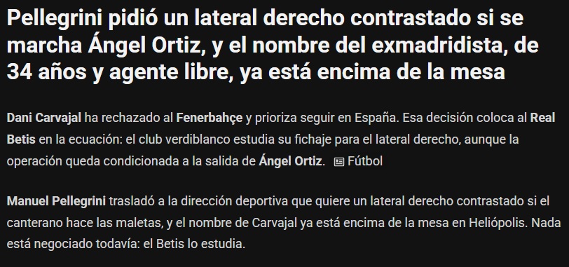 Dani Carvajal’den Fenerbahçe’ye transfer cevabı!
