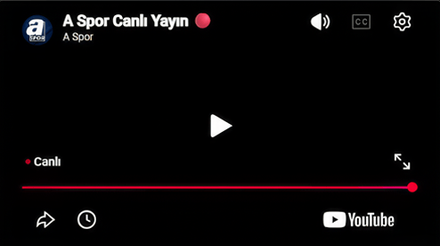 YouTube Canlı Yayın