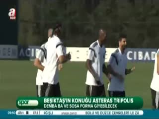 Beşiktaş Asteras'ı ağırlayacak