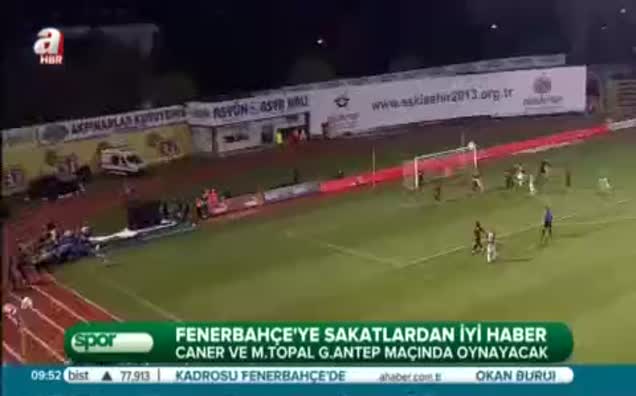 Fenerbahçe'ye sakatlardan iyi haber