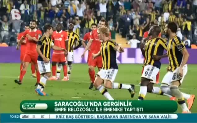 Saracoğlu'nda gerginlik