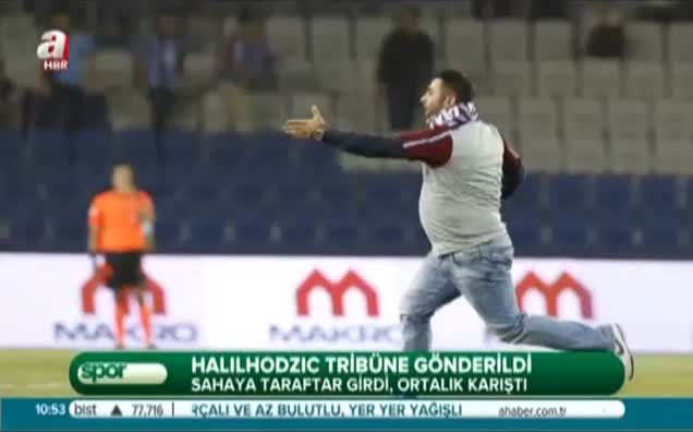 Halilhodzic tribüne gönderildi