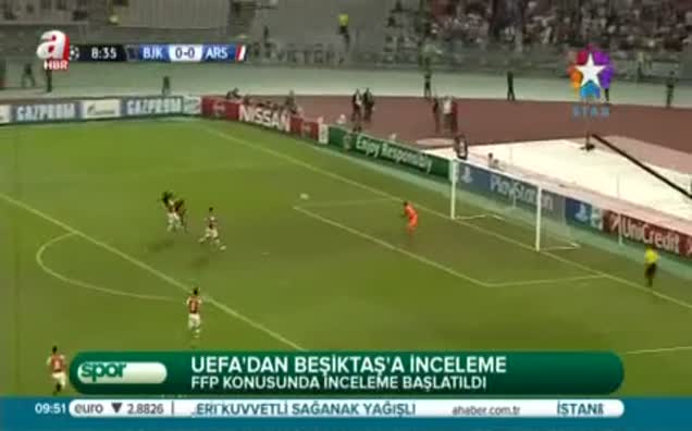 UEFA'dan Beşiktaş'a inceleme