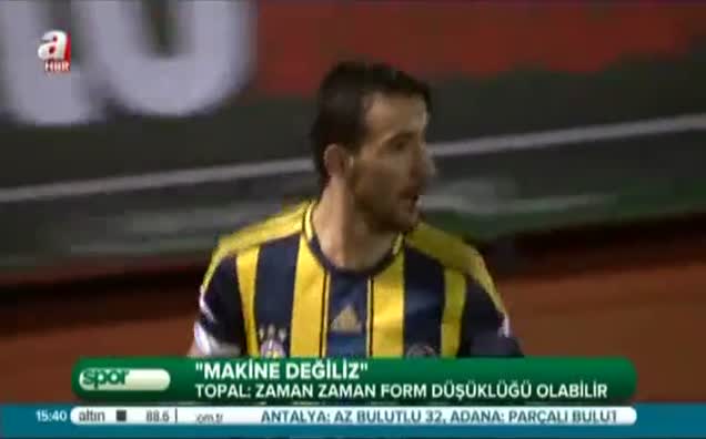 "Makine değiliz"