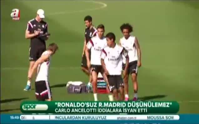 "Ronaldo'suz R.Madrıd düşünülemez"