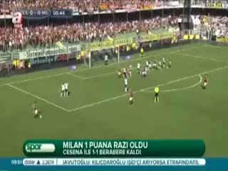 Milan 1 puana razı oldu