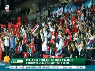 Potanın Perileri çeyrek finalde