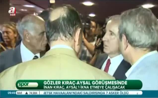 Gözler Kıraç-Aysal görüşmesinde
