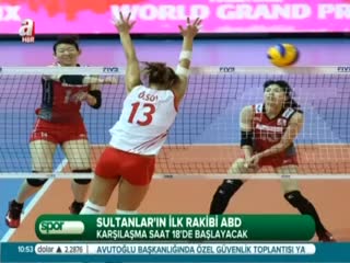 Sultanlar'ın ilk rakibi ABD