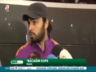 "Bacağım kopsa da oynarım"