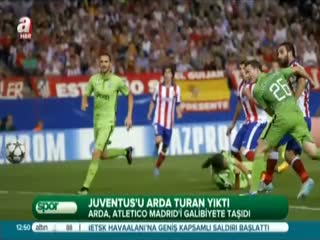 Juventus'u Arda Turan yıktı