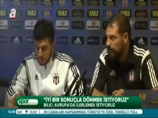 "İyi bir sonuçla dönmek istiyoruz"