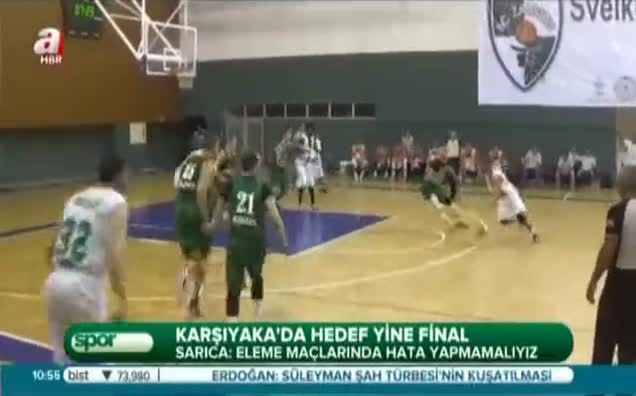 Karşıyaka'da hedef yine final