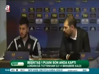 Beşiktaş 1 puanı son anda kaptı