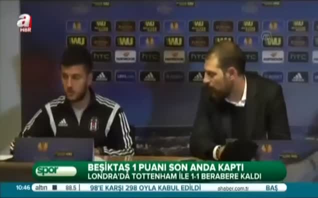 Beşiktaş 1 puanı son anda kaptı