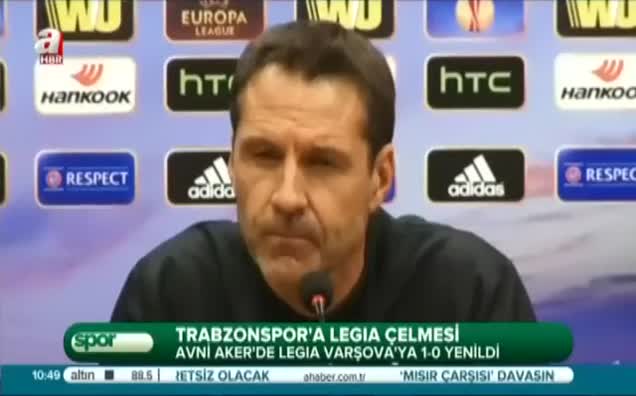 Trabzonspor'a Legia çelmesi