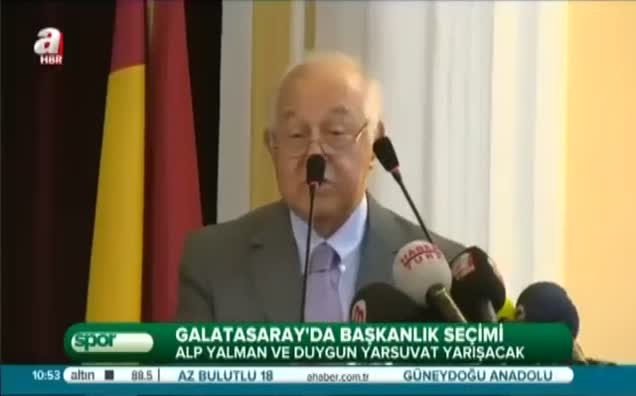 Galatasaray'da başkanlık seçimi