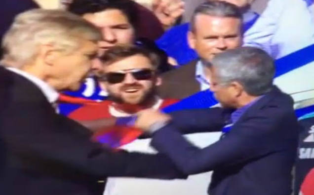 Mourinho ile Wenger birbirine girdi!