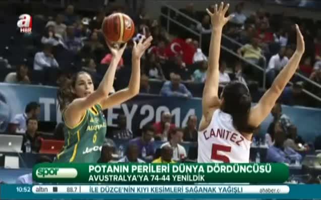Potanın Perileri dünya dördüncüsü