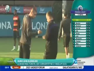 Burak Yılmaz'dan derbi mesaisi