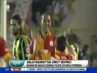 Galatasaray'da Umut sevinci