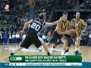 FB Ülker şov maçını kaybetti