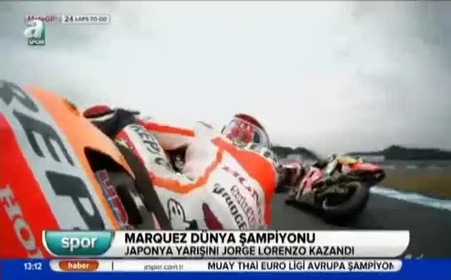Marquez Dünya şampiyonu