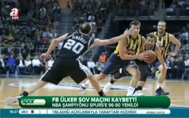 FB Ülker şov maçını kaybetti