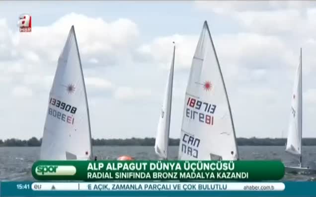 Alp Alpagut Dünya üçüncüsü