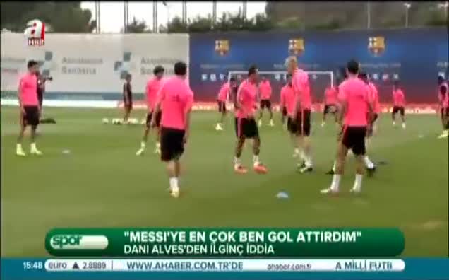"Messi'ye en çok ben gol attırdım"