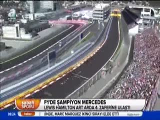 F1'de şampiyon Mercedes