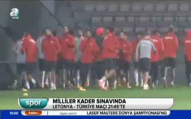 Milliler kader sınavında