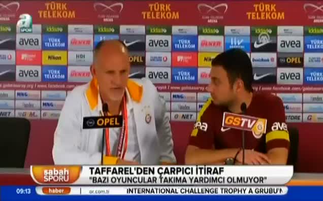 Taffarel'den çarpıcı itiraf