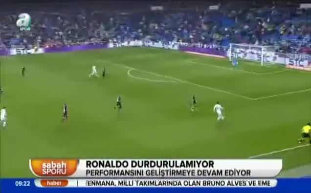 Ronaldo durdurulamıyor