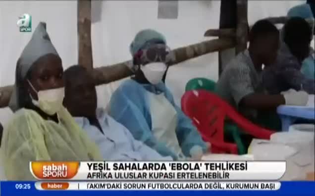 Yeşil sahalarda 'ebola' tehlikesi