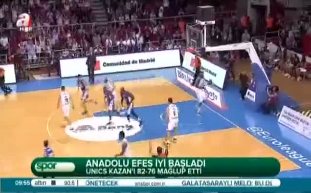Anadolu Efes iyi başladı