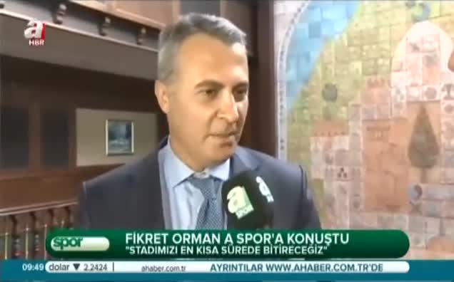 "Stadımızı en kısa sürede bitireceğiz"