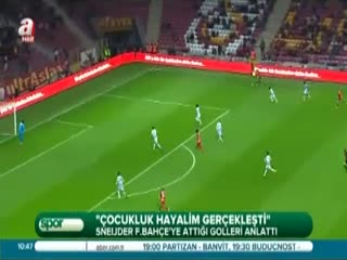 Çocukluk hayalim gerçekleşti