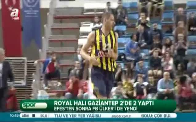 Royal halı Gaziantep 2'de 2 yaptı