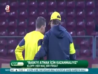 Baskıyı atmak için kazanmalıyız