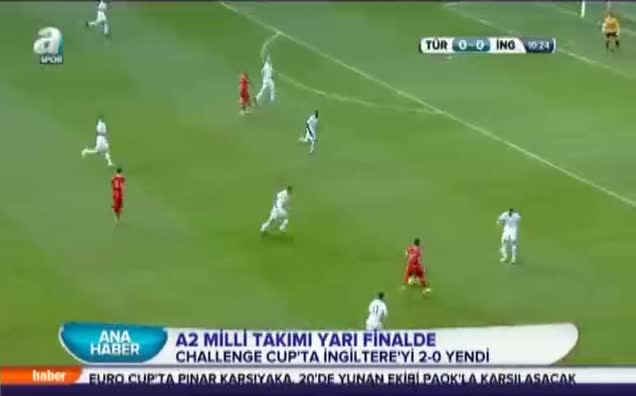 A2 Milli Takımı yarı finalde